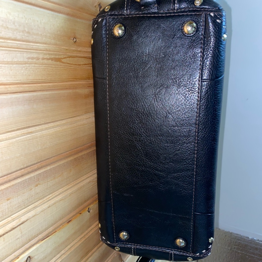 Coach Hamptons Andrea Limited Edition Black Leather Bag - Picture 8 of 10